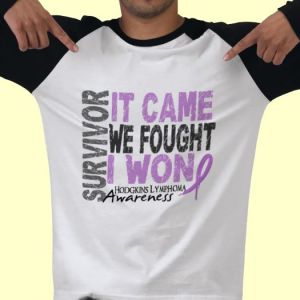 Hodgkins Lymphoma Survivor It Came We Fought I Won Tee Shirt